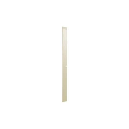 Metpar Corp Steel Pilaster with Shoe - 8"W x 82"H (Almond) 1408AD / 14993 / 15683